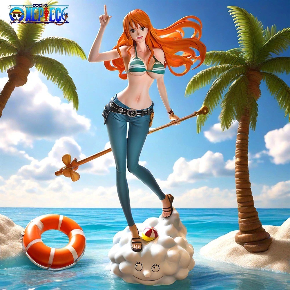 One Piece Nami ‘9"’ PVC Anime Figure Action Statue Model Toy Gift Collection Dec