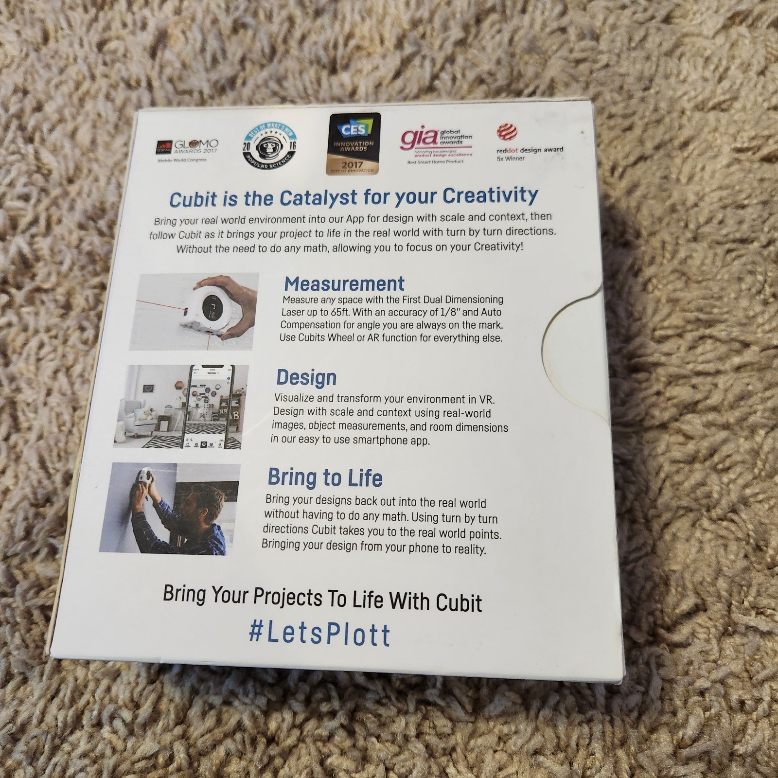 New (sealed) Plott Cubit