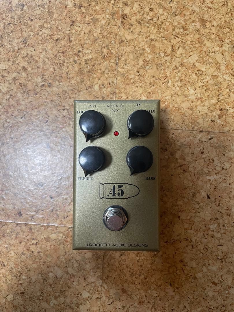 J. ROCKETT AUDIO DESIGNS .45 CALIBER Overdrive Effects Pedal Tested & Works 2442