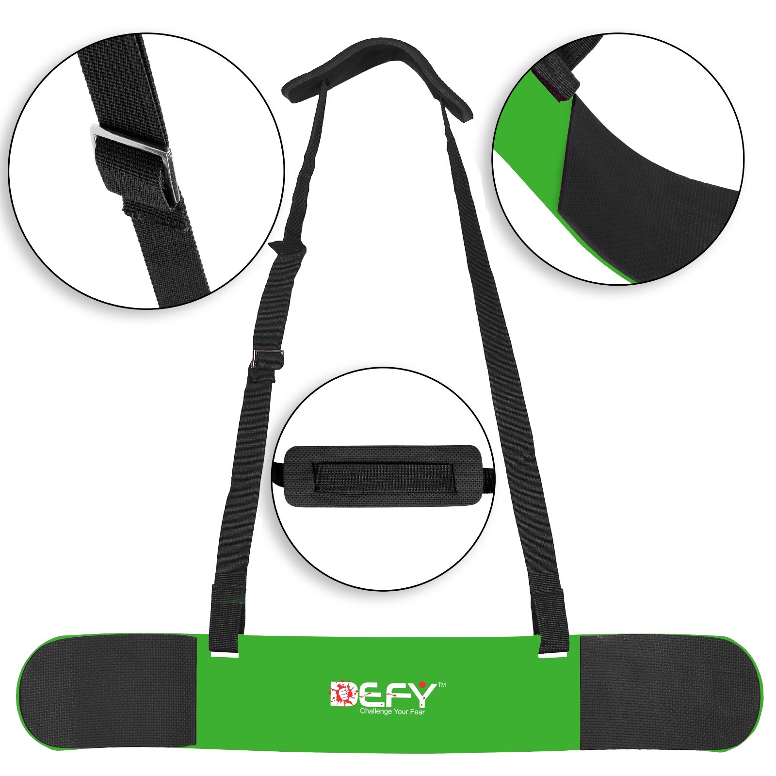 DEFY Heavy Duty Arm Blaster Round Edges Body Building Fitness Gym Curl Triceps