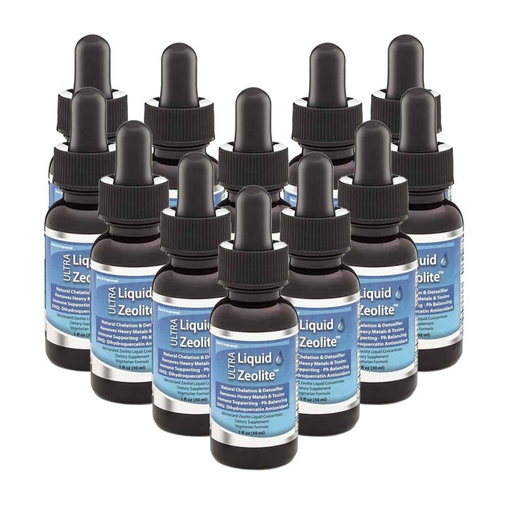 Liquified Zeolite Liquid Natural Detox   Extra Strength 9pk +3 FREE exp 10/2028