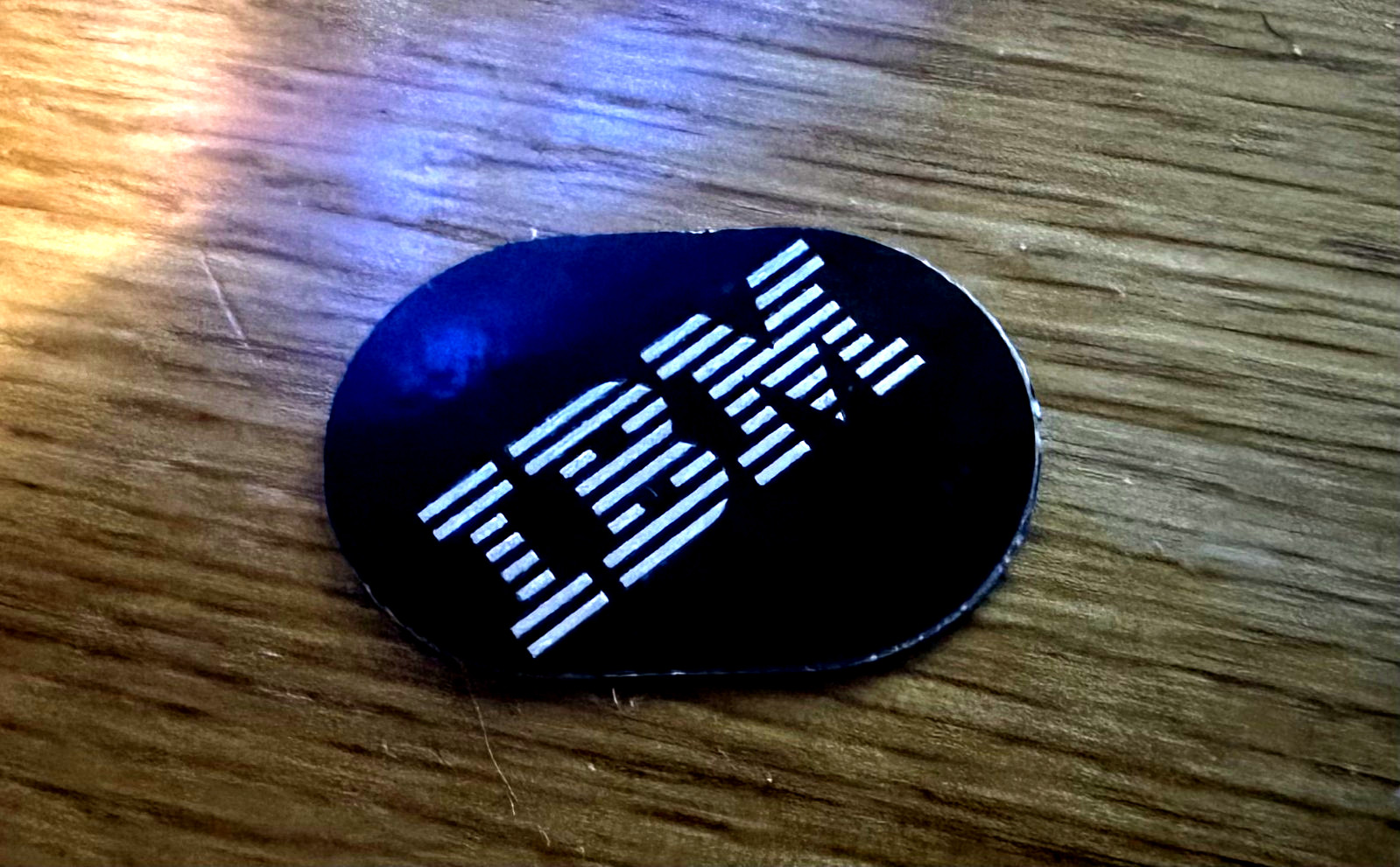 IBM Model M Industrial SSK Black Replacement Oval Badge