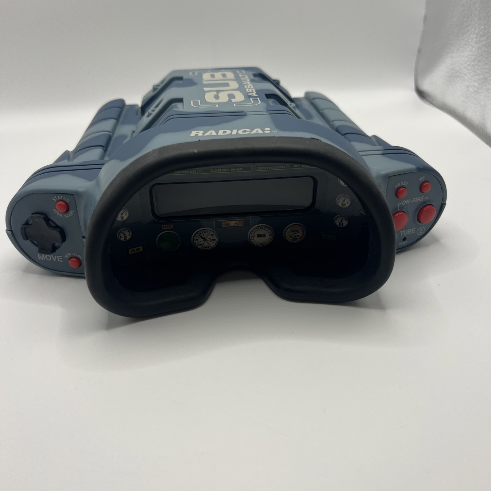 Radica SUB ASSAULT Vintage Handheld Electronic Game (No.4001) Tested & Works