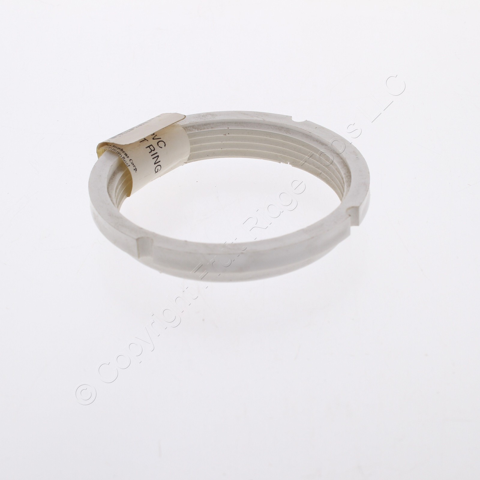 Jones Stephens P48-003 White PVC 3" Socket Ring