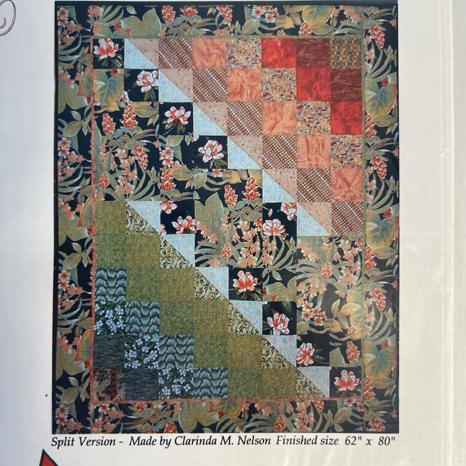 Sew Biz Panel Panache 63” x 80” Quilt Pattern