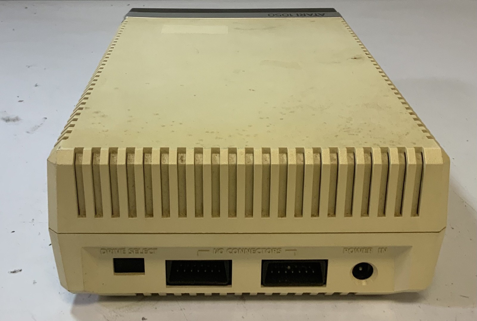 Atari 1050 External Disk Drive, White "K7A"