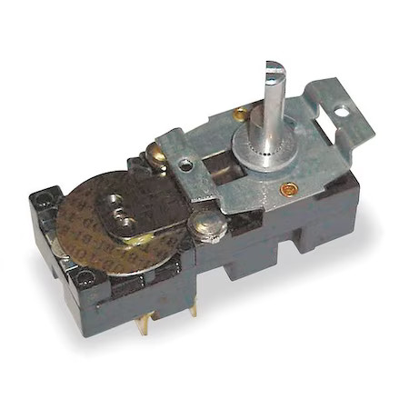 Dayton 2Yu46 Elct Wl/Ceil Htr Thrmostt, 2-1/2"H, 1 Pole