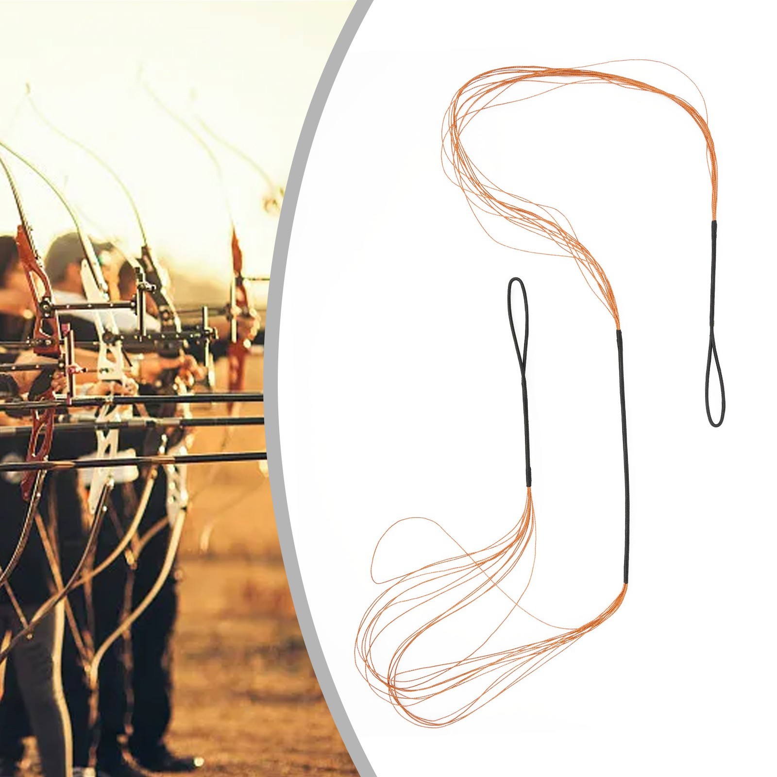 Long Lasting Nylon Bowstring Perfect for Hunting 50 inch Length