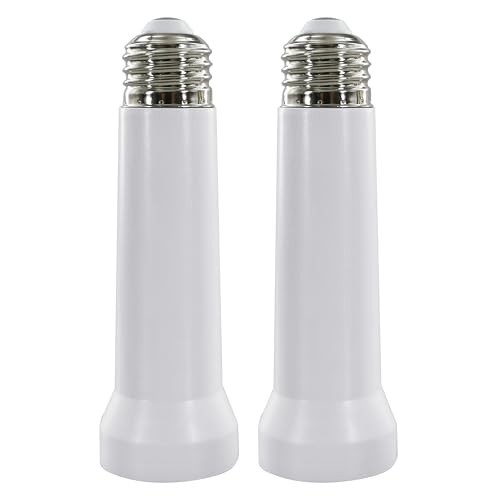 Light Socket Extender E26/E27 Light Bulb Socket Extender Standard Medium Base