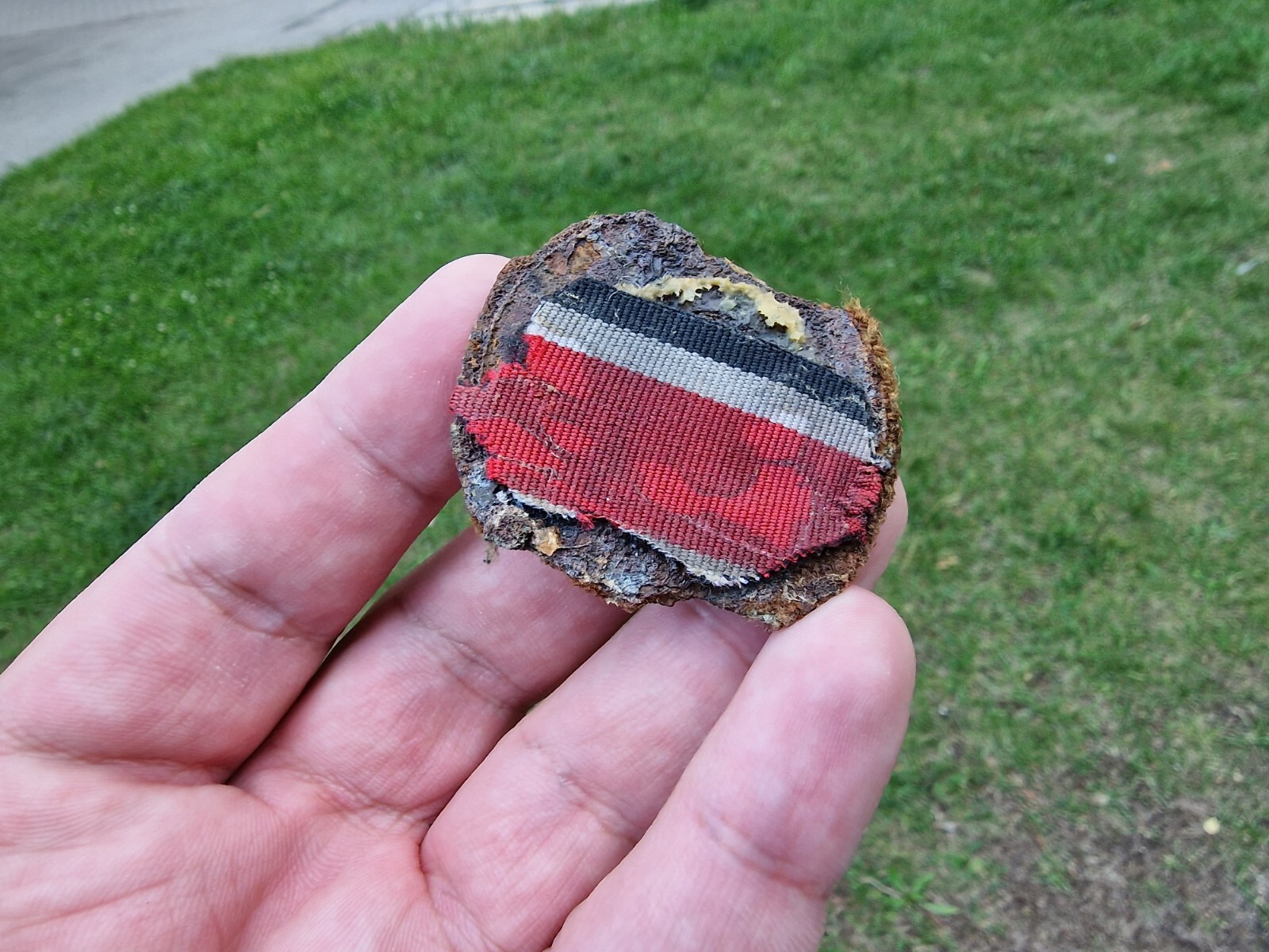 WW2 Original German Badge Front Item Relic.