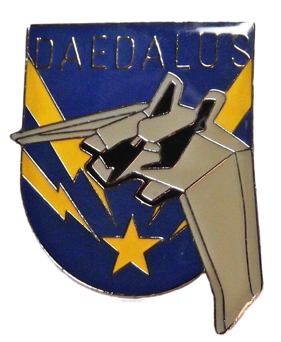 Stargate Atlantis "Daedalus" Logo Enamel Pin - New