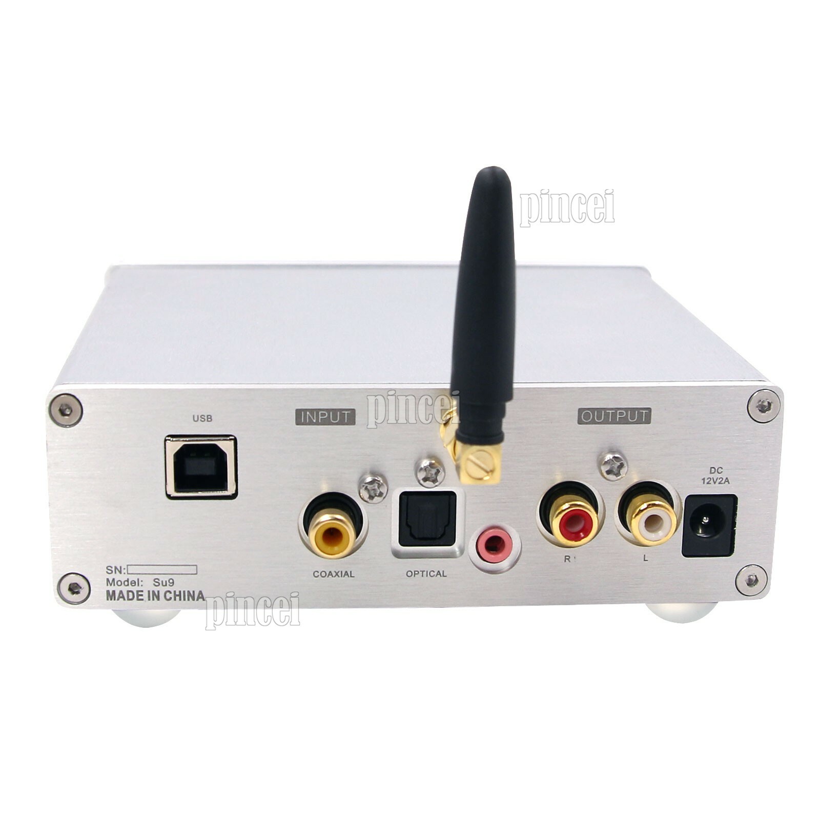 SU9 Bluetooth 5.0 DAC Decoder Dual ES9038 DSD512 DAC Headphone Amp For LDAC