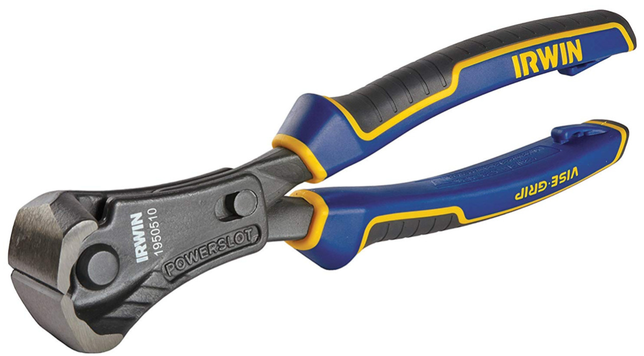 NEW Irwin Vise-Grip  GERMANY  8″ Max Leverage End Cutting Pliers with PowerSlot