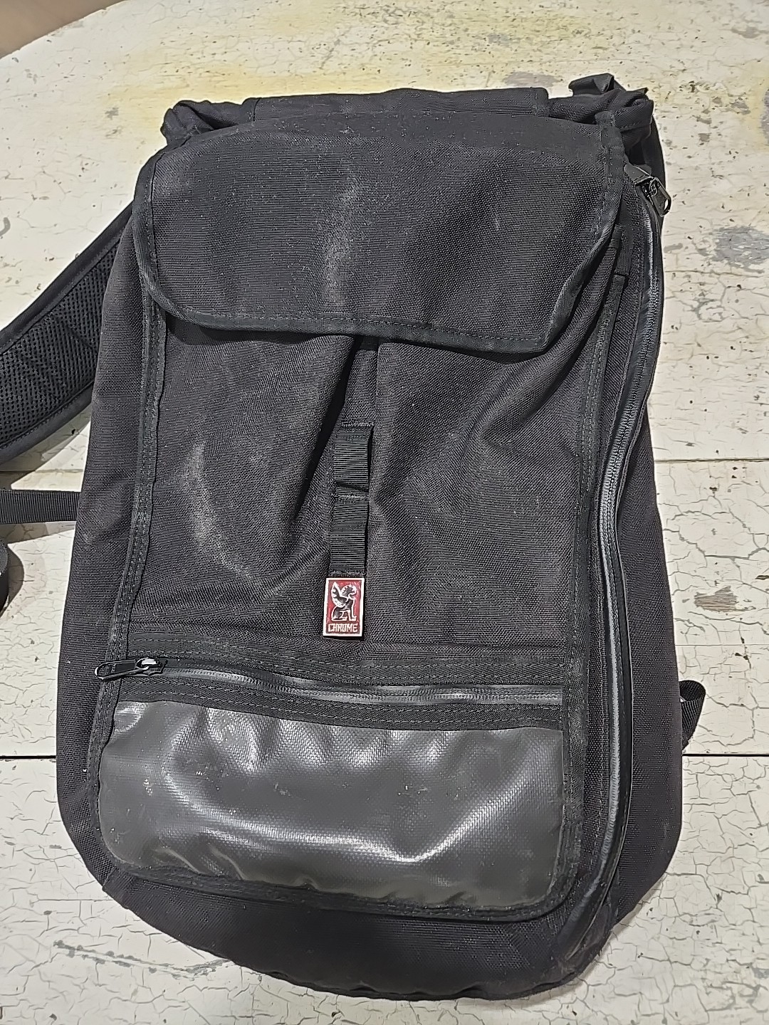 Chrome Citadel bike backpack in black Used