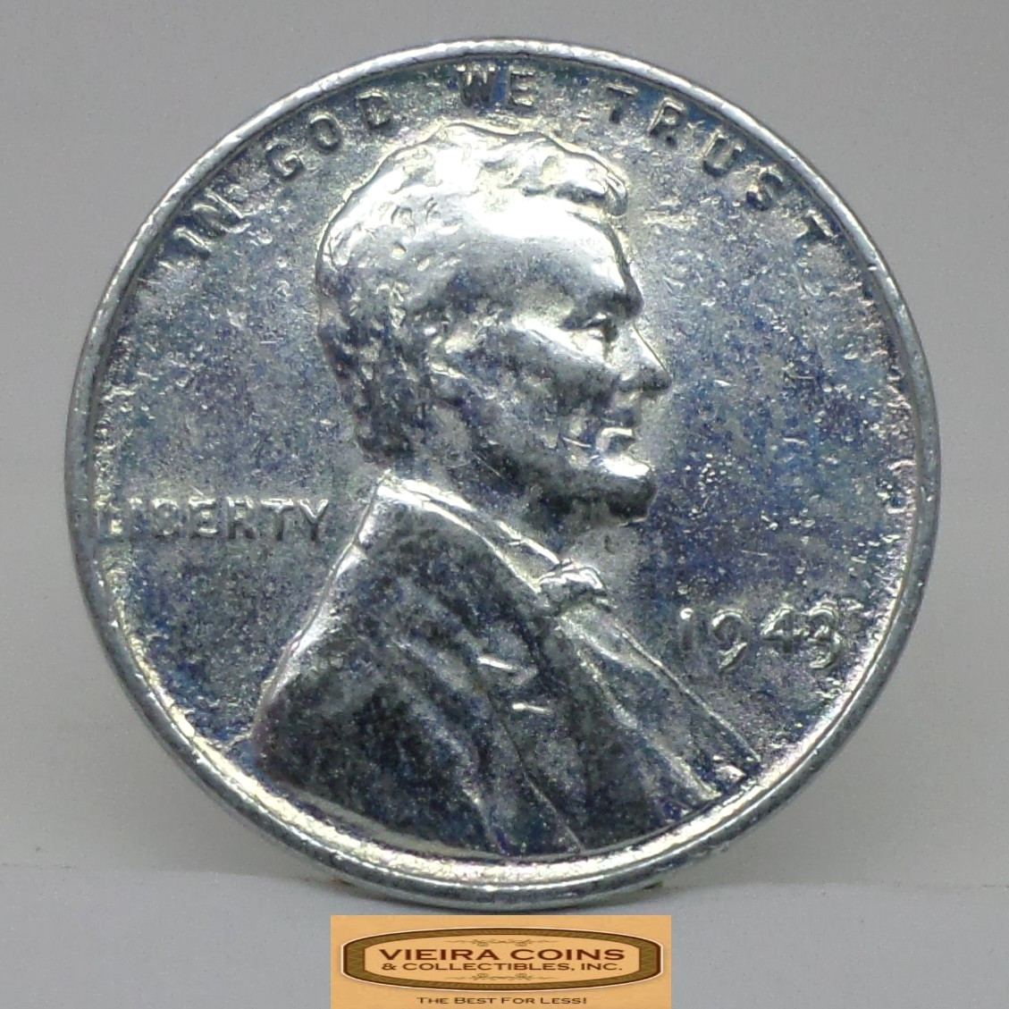 1943 Steel Lincoln Wheat Cent - #C49345NQ