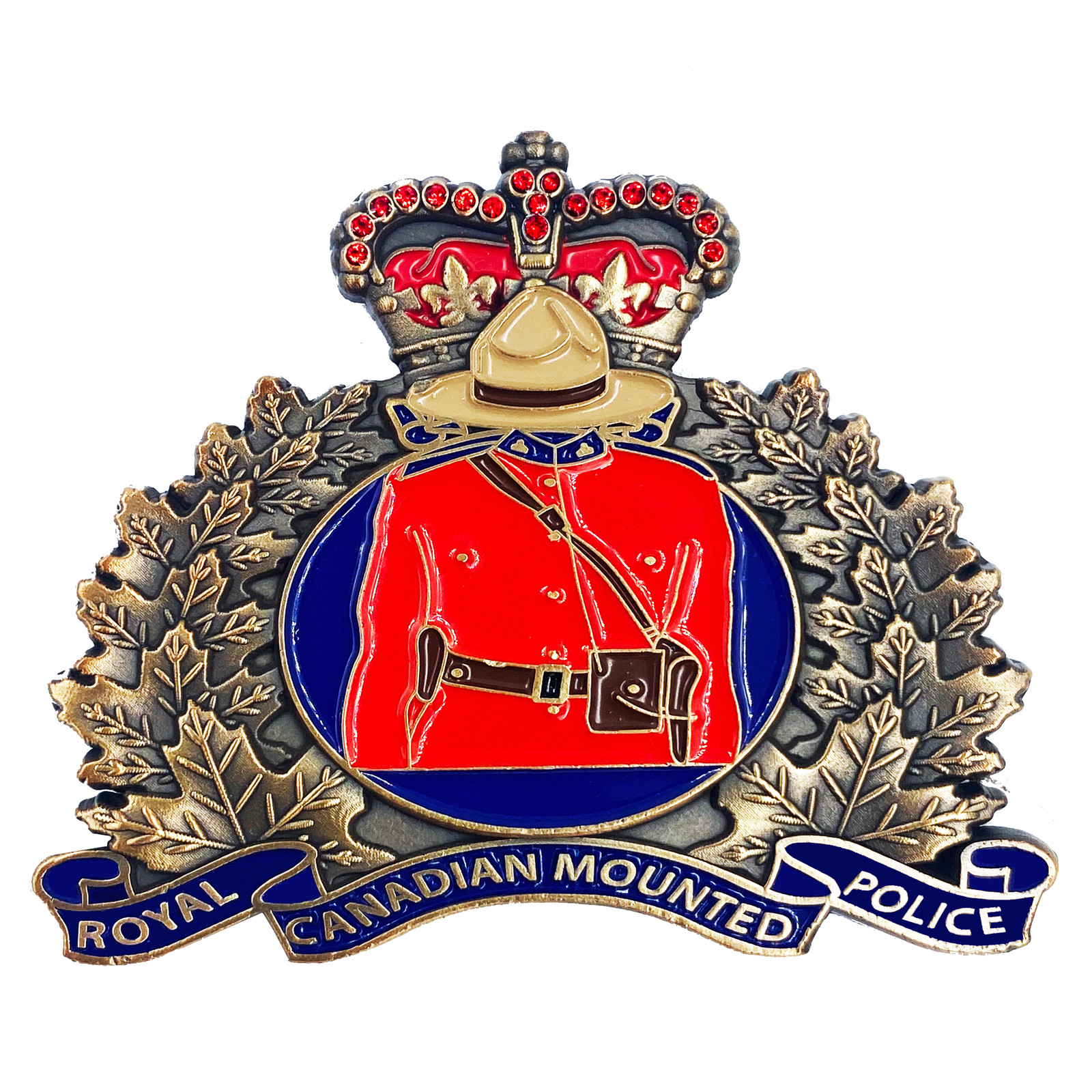 DL1-07 Royal Canadian Mounted Police Challenge Coin RCMP 2.5 inch Canada challen