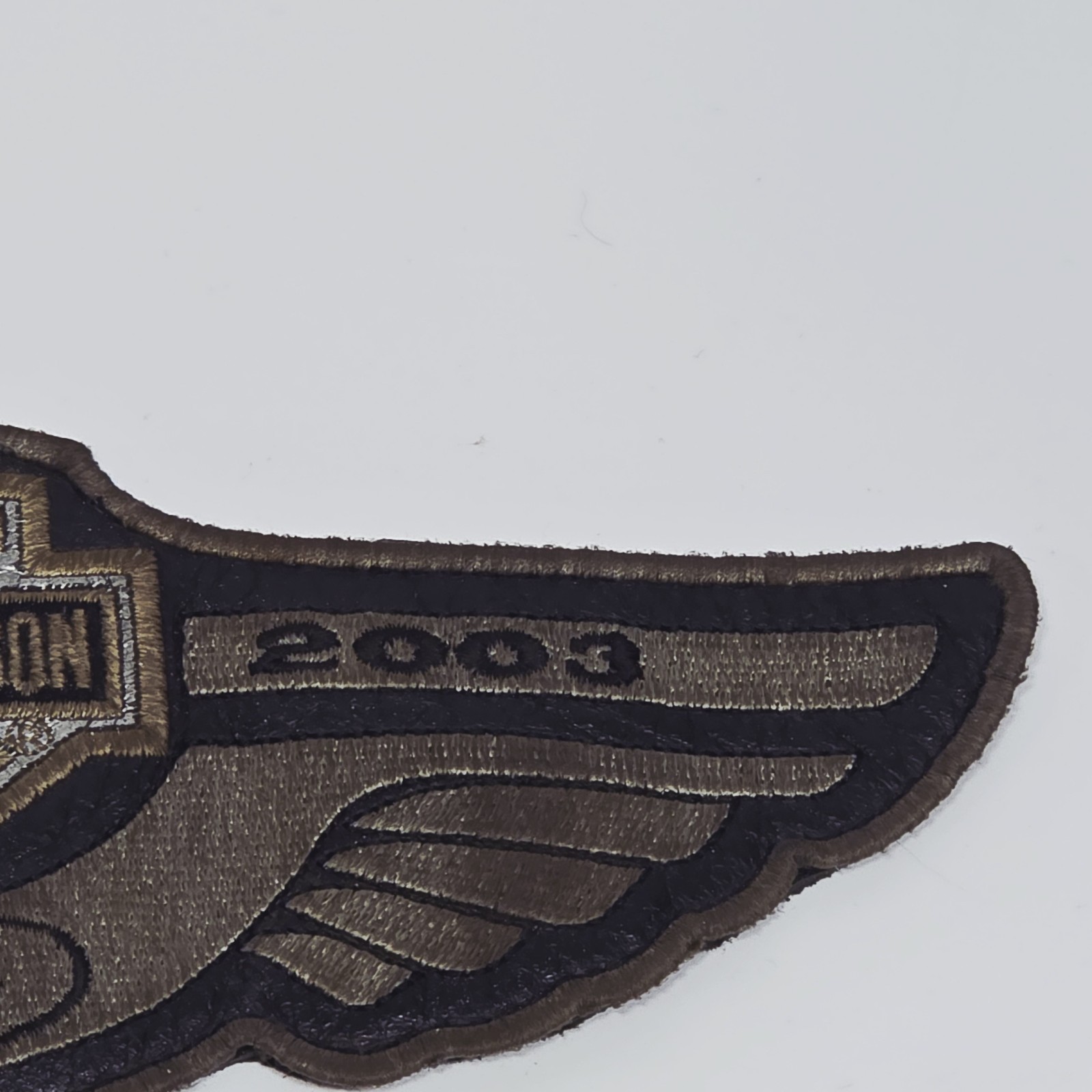 Harley Davidson Motorcycles 100 Year Anniversary Patch 1903 2003 10 inch