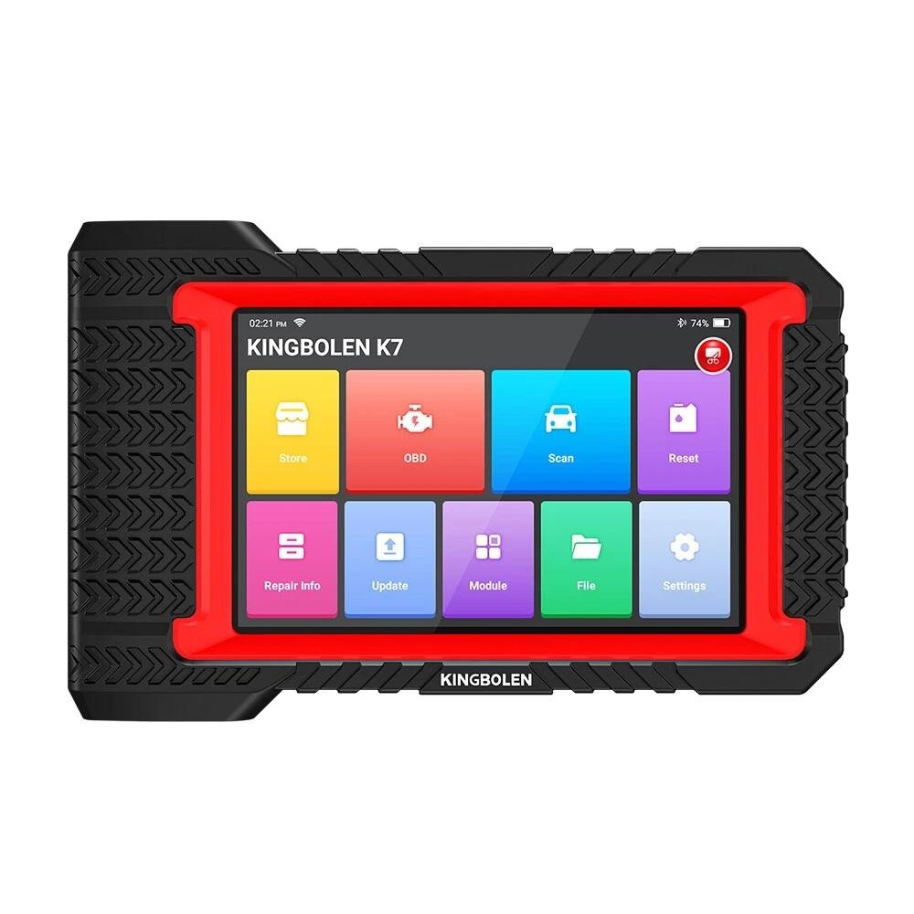 2026 Kingbolen K7 Car Diagnostic Scan Tool Full System OBD2 Scanners ECU Coding