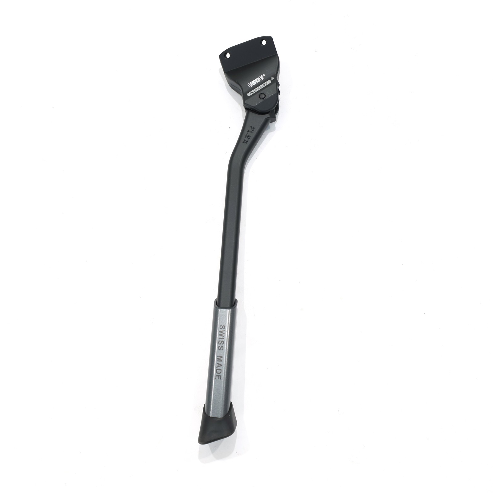 Pletscher Comp 40 Flex Kickstand, Adjustable, Rear Mount, Black, Swiss Made