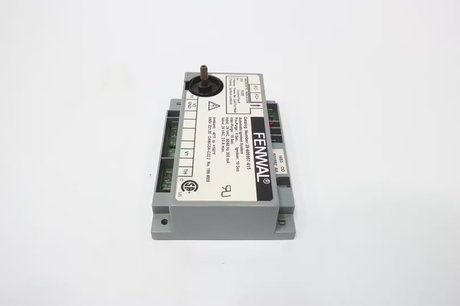 Fenwal 35-605957-015 Automatic Ignition System Module 24v-ac