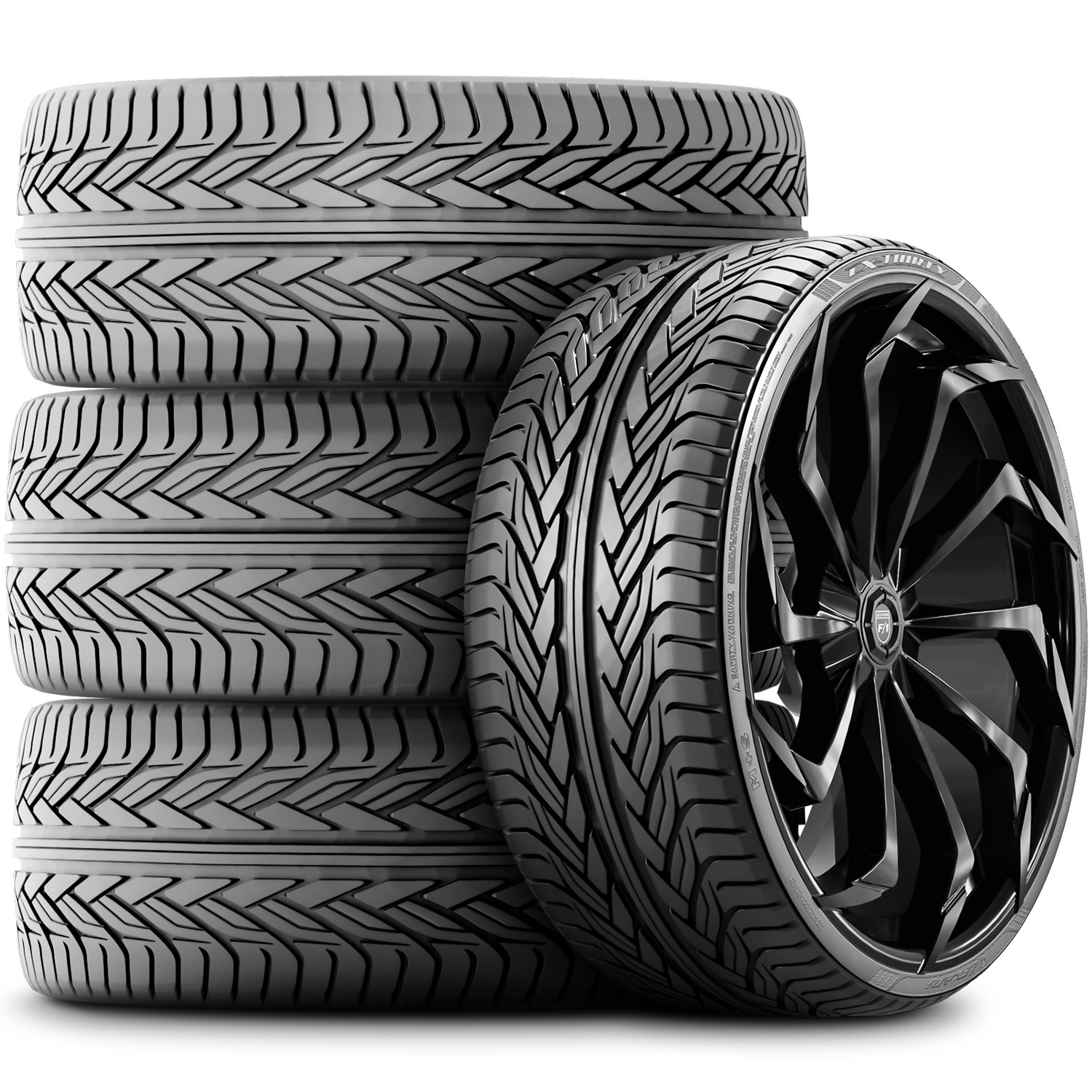 4 Tires Lexani LX-THIRTY 315/40R26 120V XL AS Performance A/S