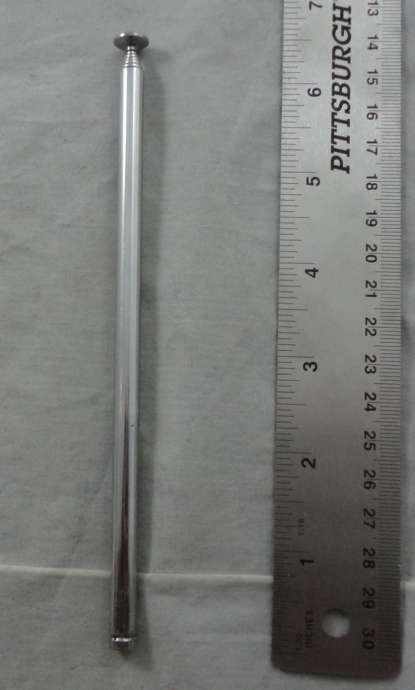 Futaba Magnum Junior 75mhz AM Transmitter Replacement Antenna 7mm Diameter/168mm