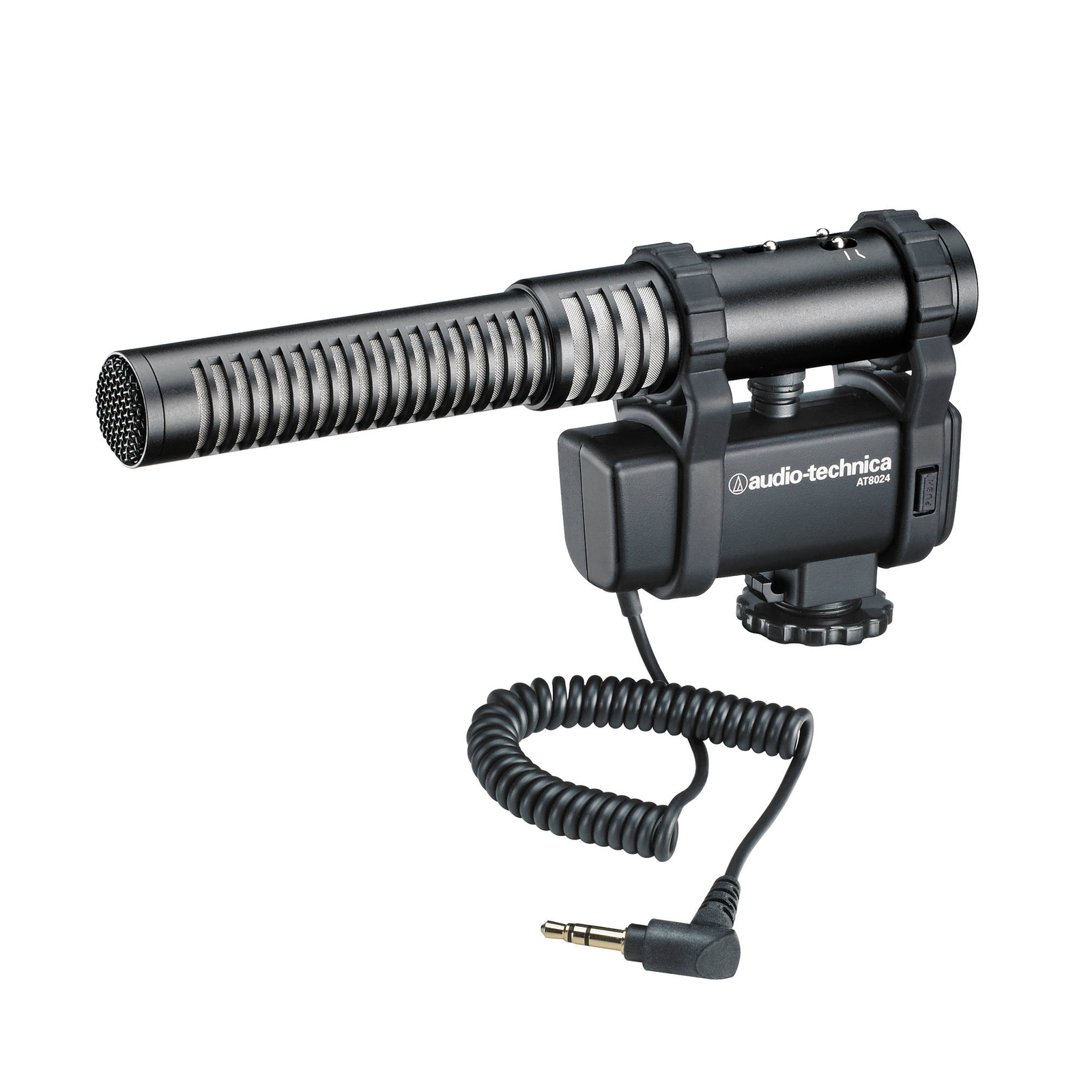 Audio-Technica AT8024 Stereo/Mono Microphone With Camera Shoe Mount