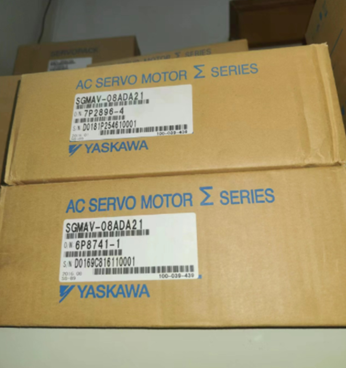 NEW YASKAWA SGMAV-08ADA21 Servo Motor