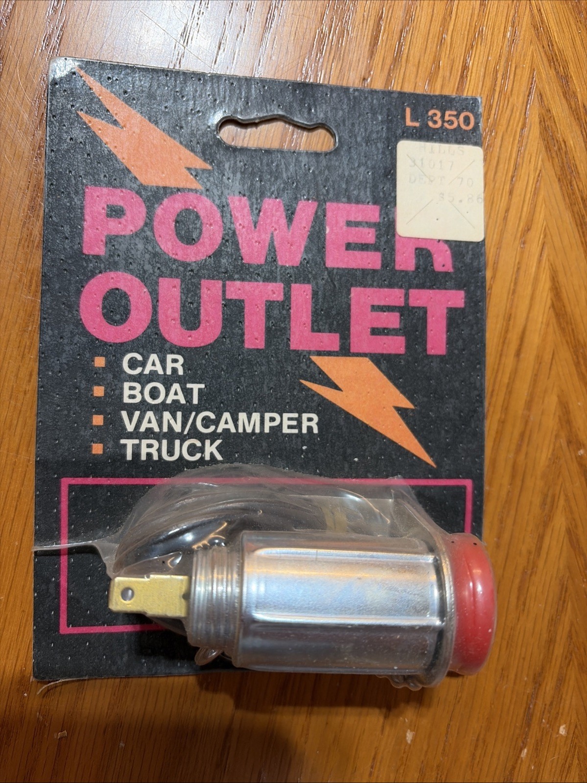 Vintage Casco L-350 Power Outlet Car Boat Van Camper Truck Add On