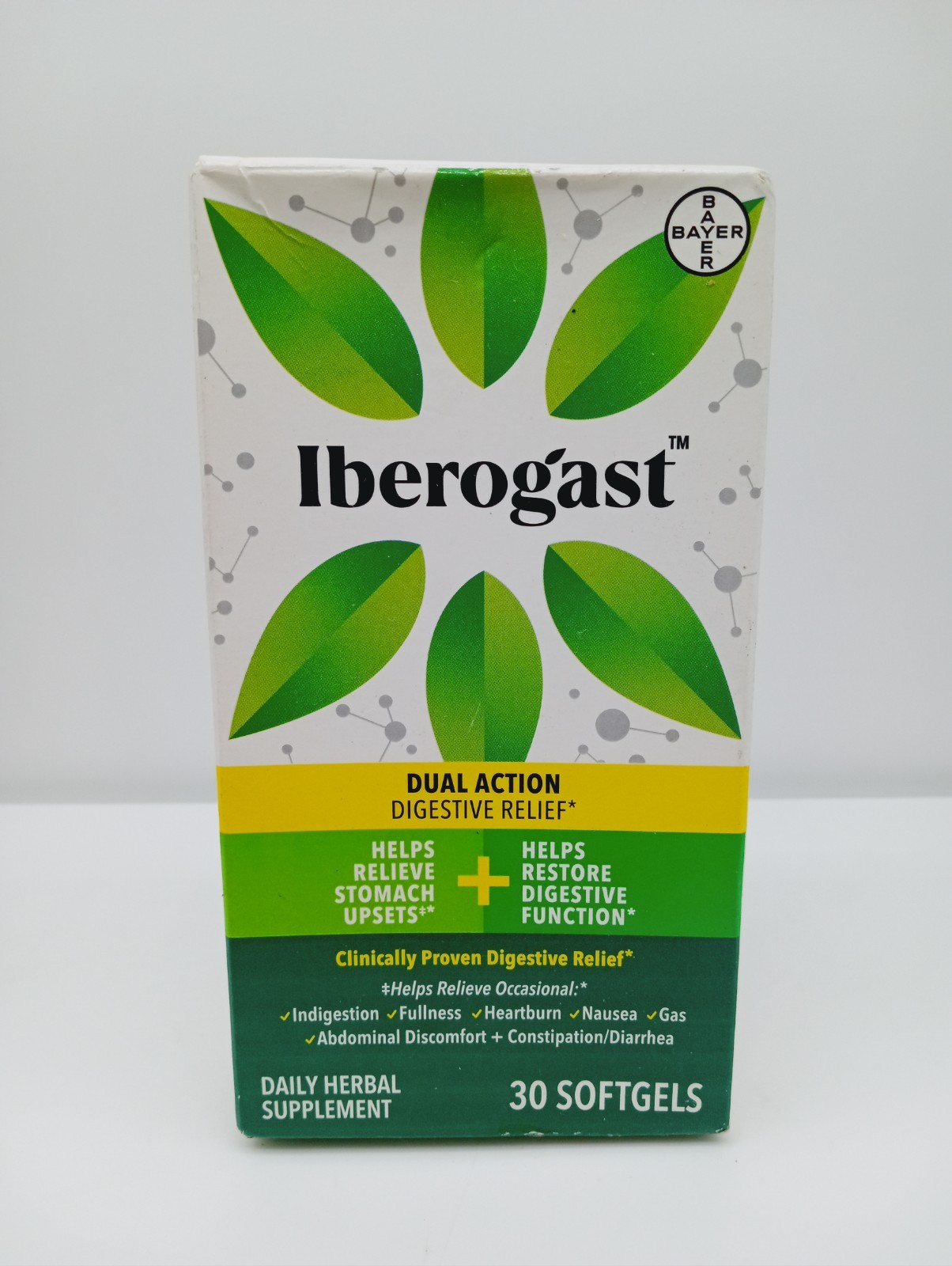 Iberogast Dual Action Digestive Relief Daily Herbal Supplement Supports Gut