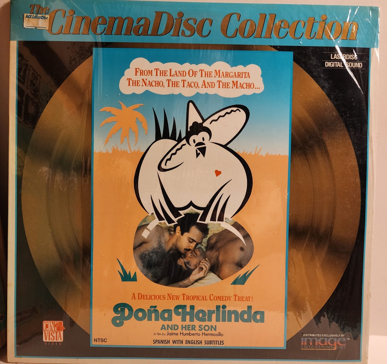 DONA HERLINDA & HER SON Laserdisc CinemaDisc Collection  Gay Interest  VG RARE