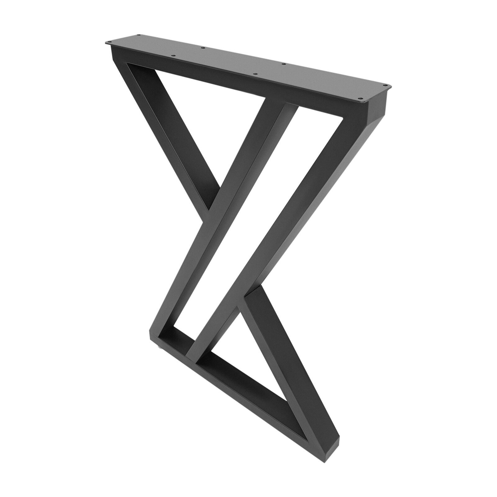 2PCS Modern Iron Table Legs X-Shaped Desk Legs Metal Furniture Dining Table Legs