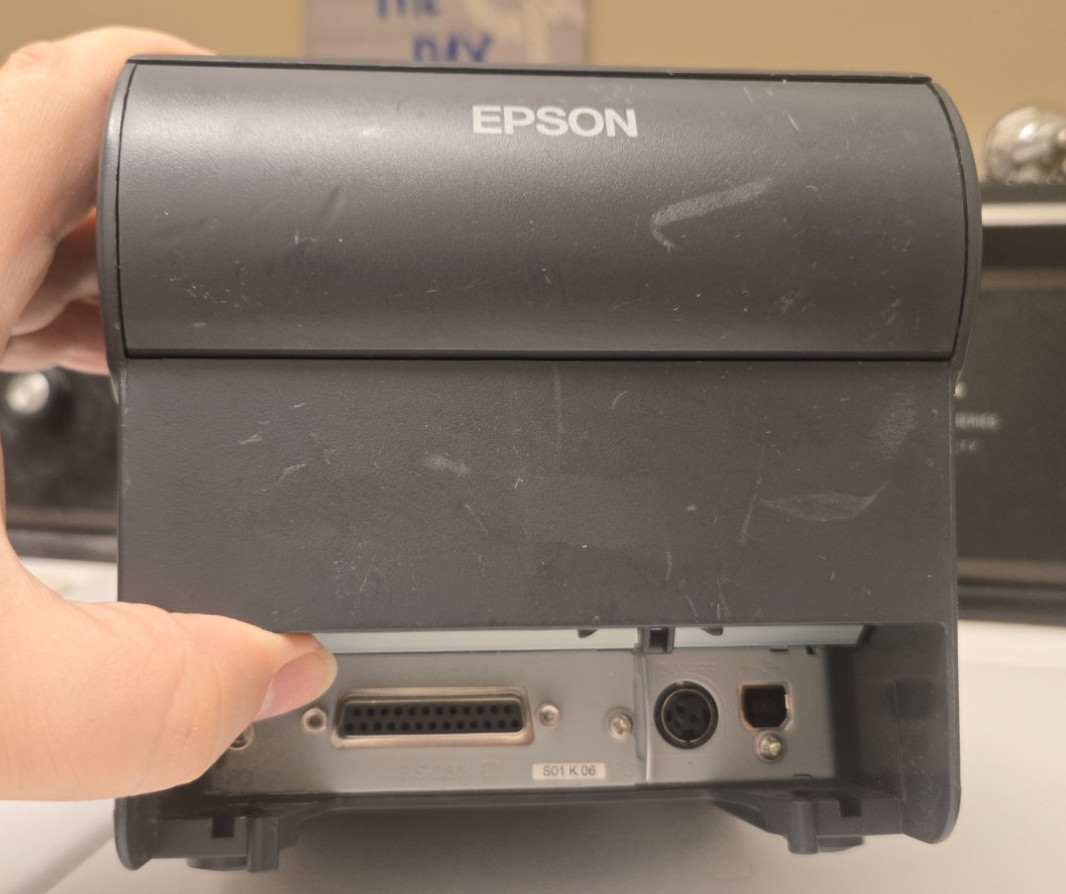 Epson Micros TM-T88V M244A Compact POS Thermal Receipt Printer w/AC Adapter