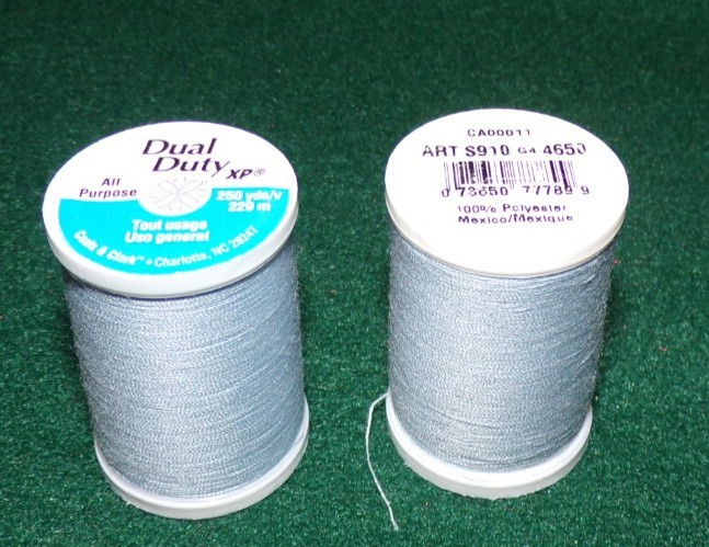 Dual Duty All Purpose Polyester Thread, 250 yards, Sunwashed Blue (4650)