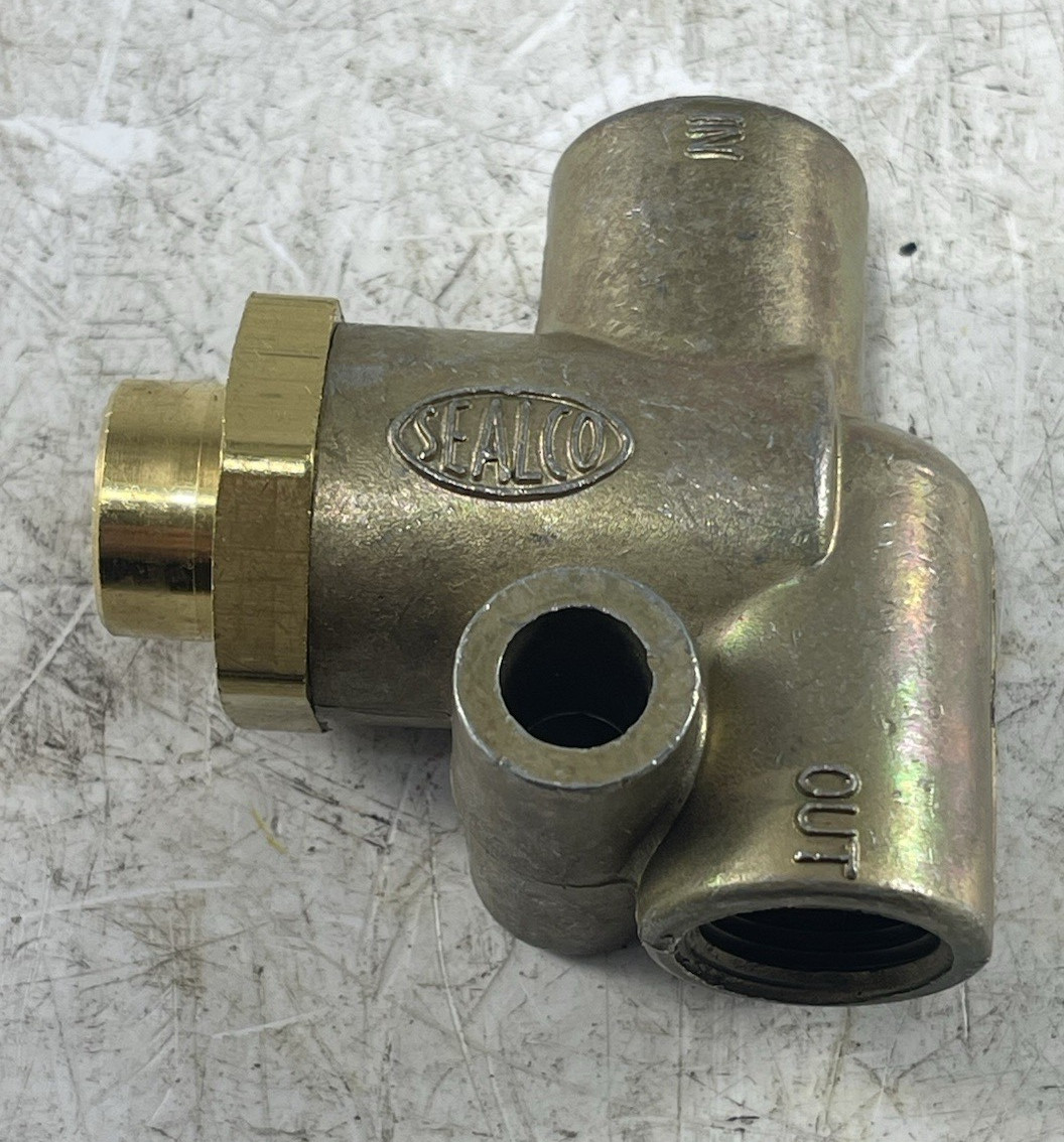 New Genuine Sealco 110257 Air Brake Pressure Protection Valve 3/8 in. NPT