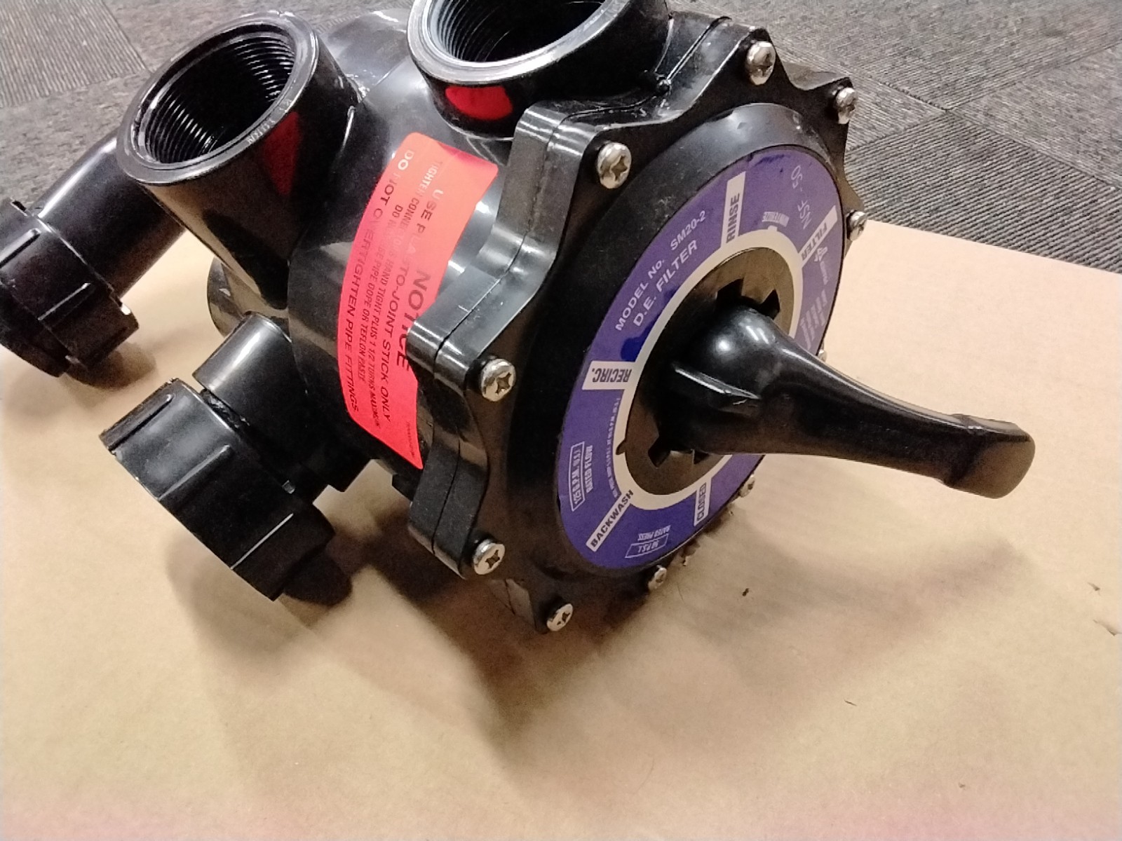 OEM Zodiac A0553645 2-Inch Side Mount Multi-Port Valve Replacement Kit