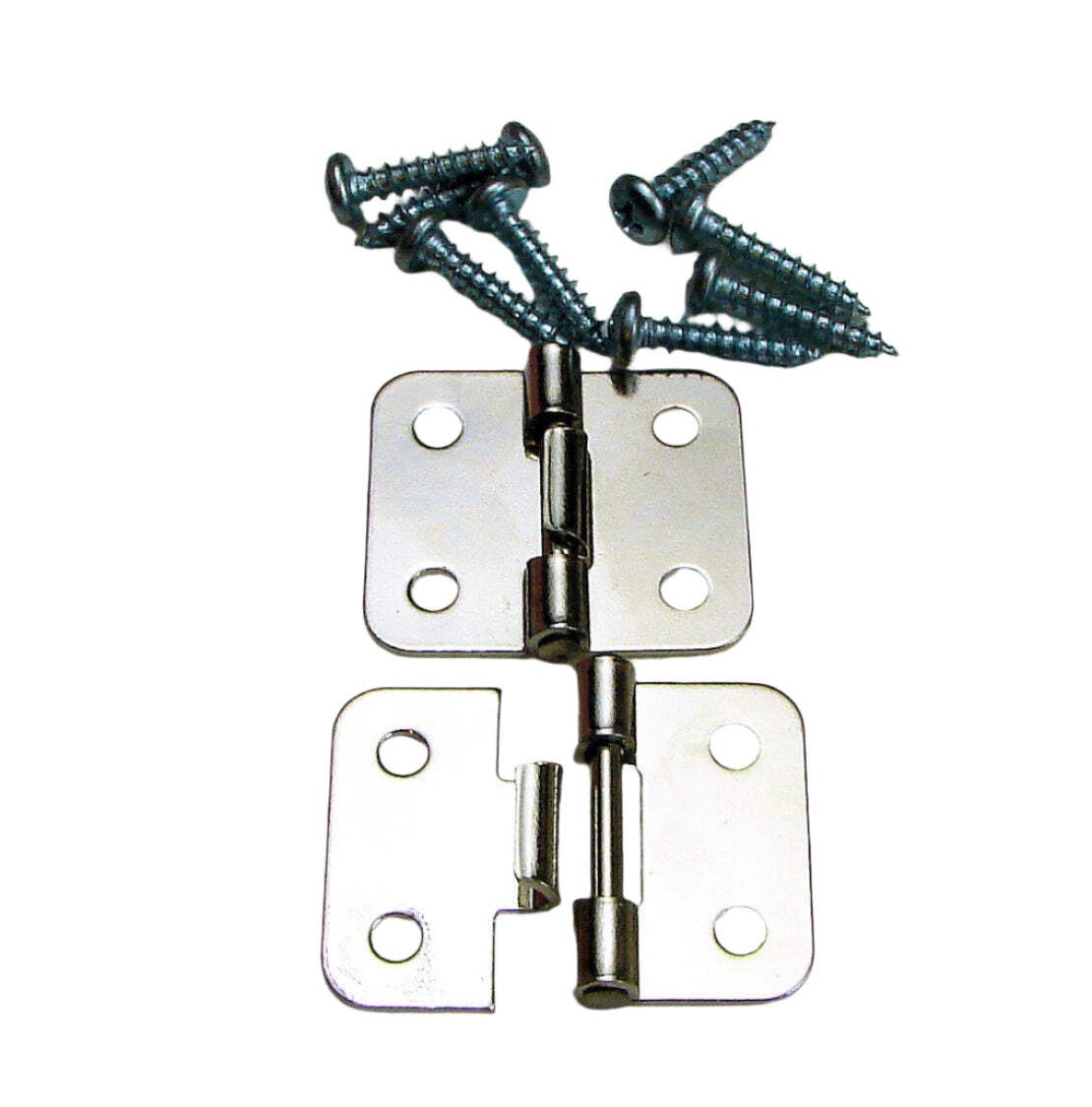 2 Pack Penn Elcom P0644N Take Apart/Lift Off Hinge Nickle Finish W/Mtg. Screws