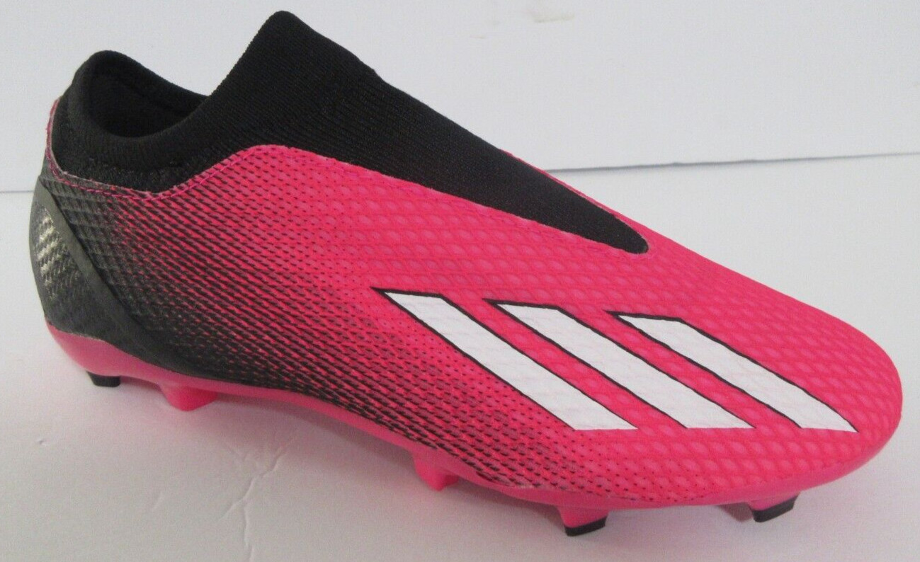 Adidas GZ5065 Unisex X Speedportal.3 LL Firm Ground Pink Soccer Cleats M7.5/W8.5