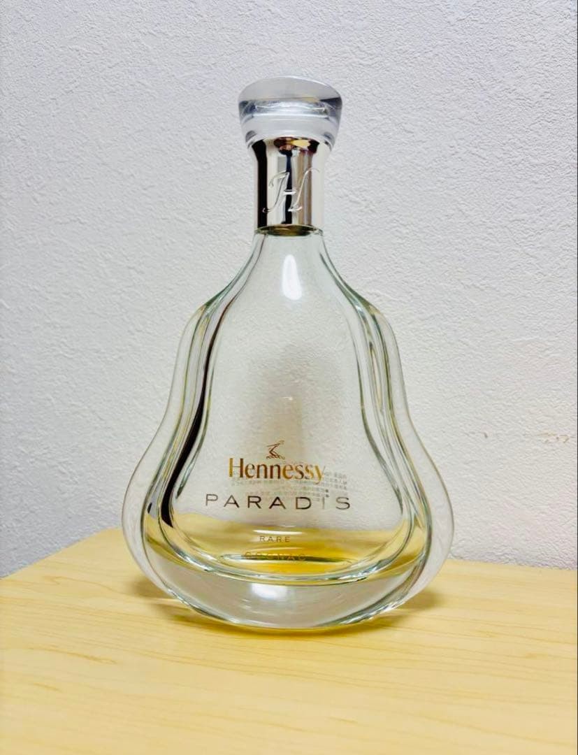 Hennessy PARADIS Crystal Bottle Empty Decanter Cognac very good free shipping