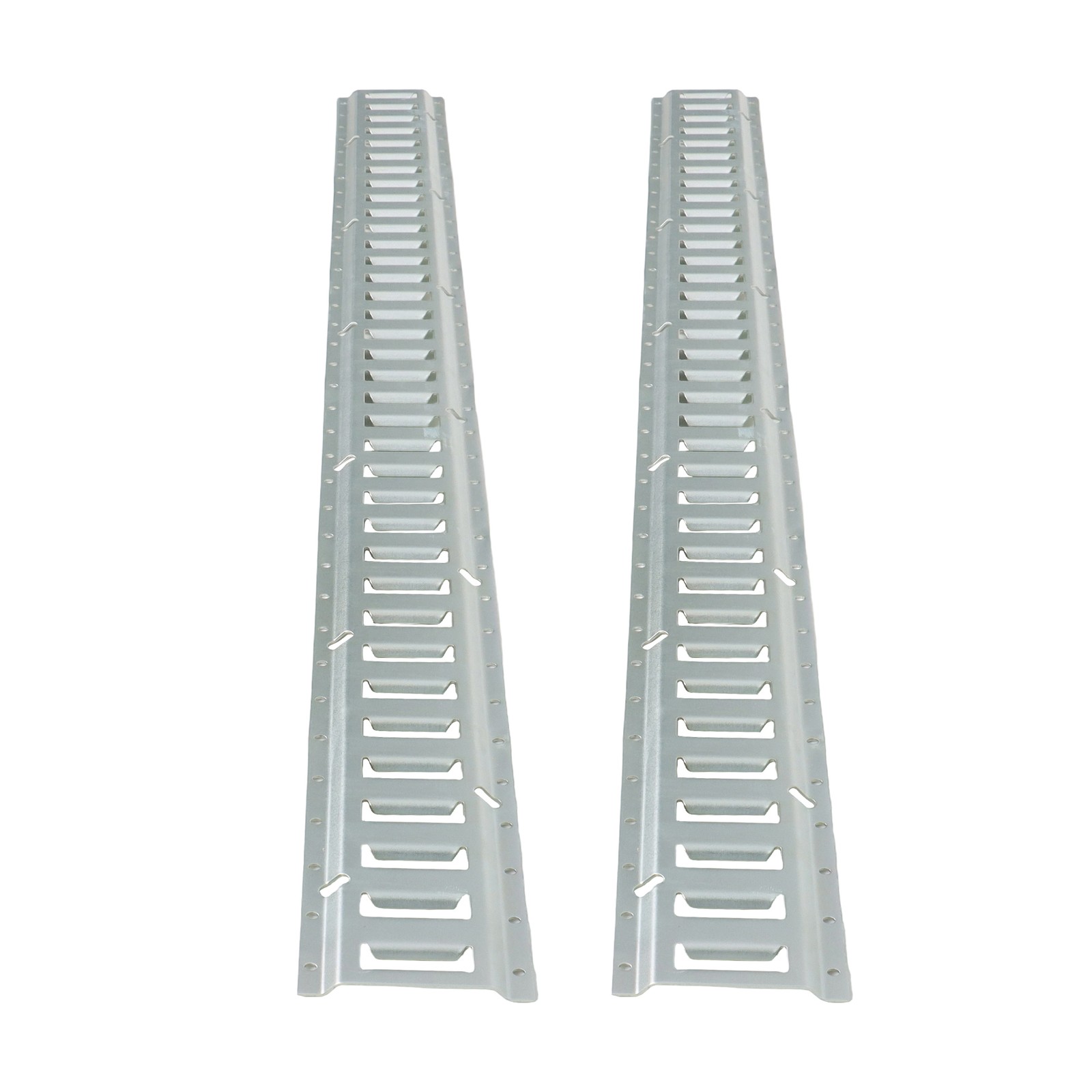 For Vans Trailers Silver 4 PCS 6' E Track Tie Down Rail Kit Carbon Steel