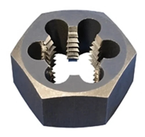 Alfa Tools CSRTD70698 10-32 Rethreading Hex Die Carbon Steel,