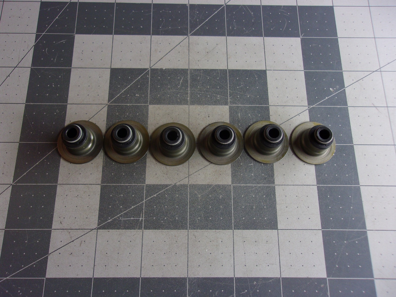 SBI 122-1254 (6) Valve Stem Seals 4663002 '05-'10 Chrysler 300 V6 215CI 3.5L