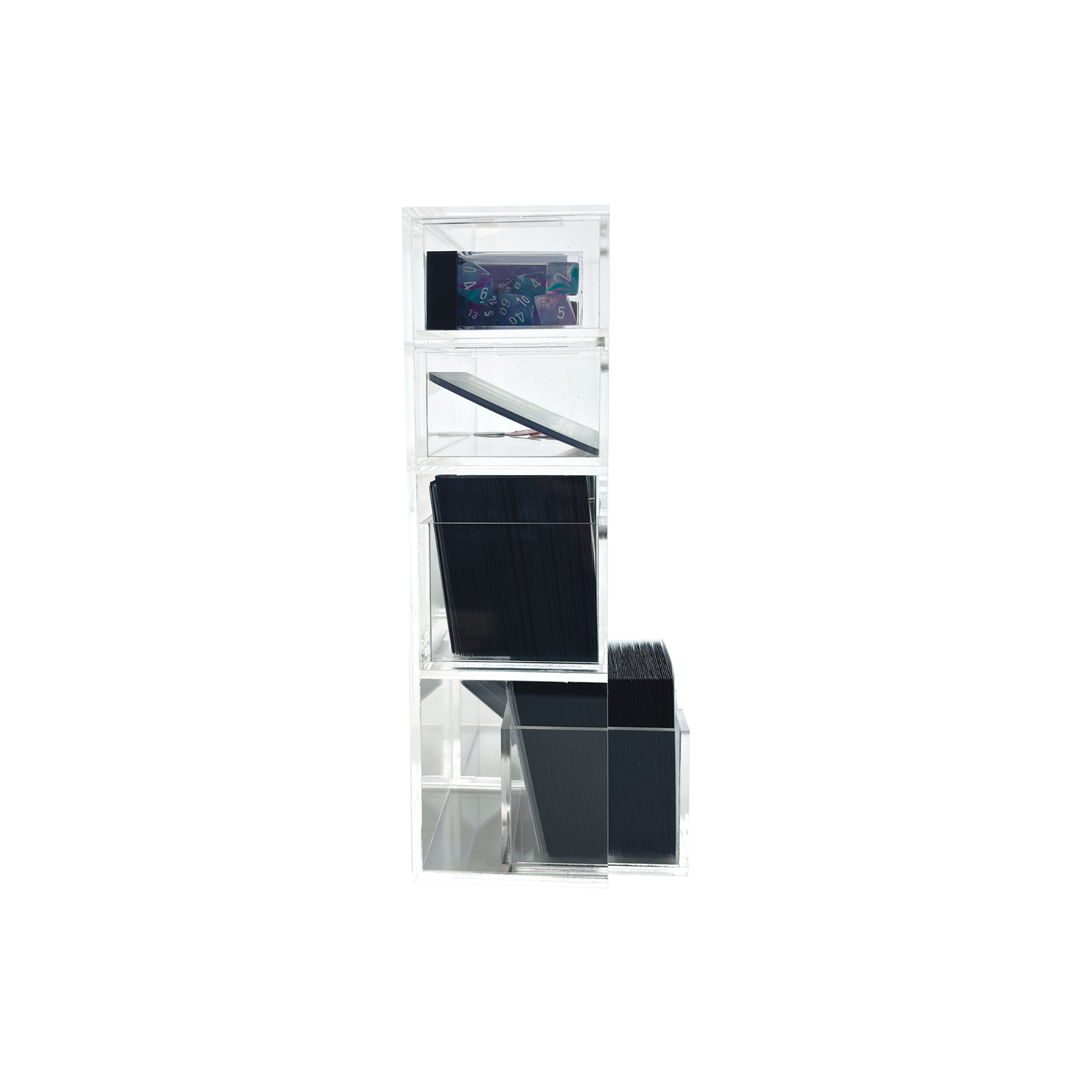 Deck Drawer/Holder for Magic the Gathering Commander decks