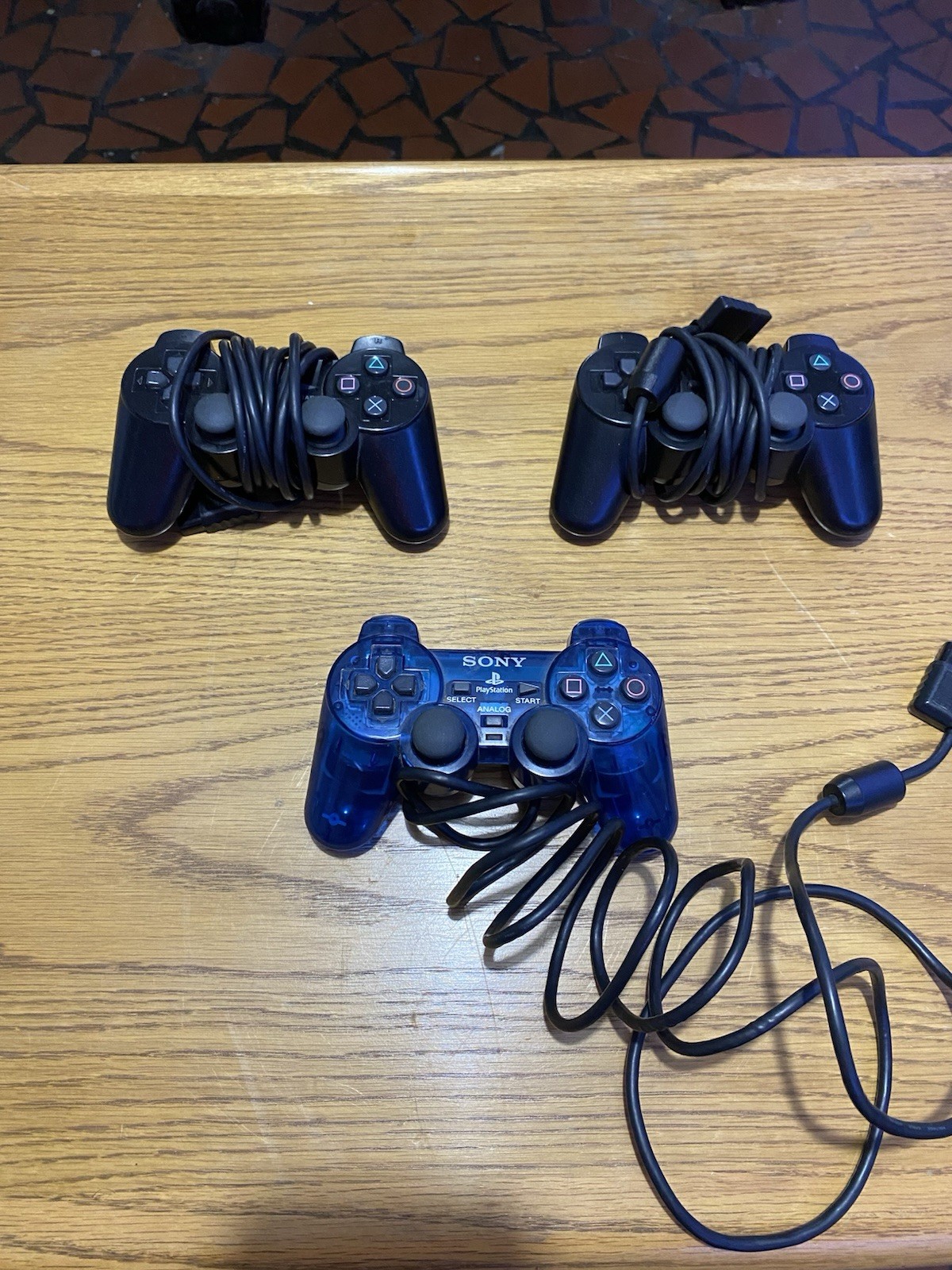 Sony PS2 Console and Games With Controllers