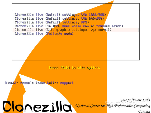 Clonezilla amd64/x86-64 Flashdrive USB (3.0) (16GB)