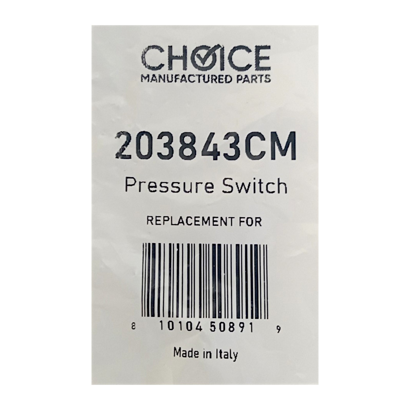 Choice 203843 Clothes Washing Machine Pressure Switch for Speed Queen