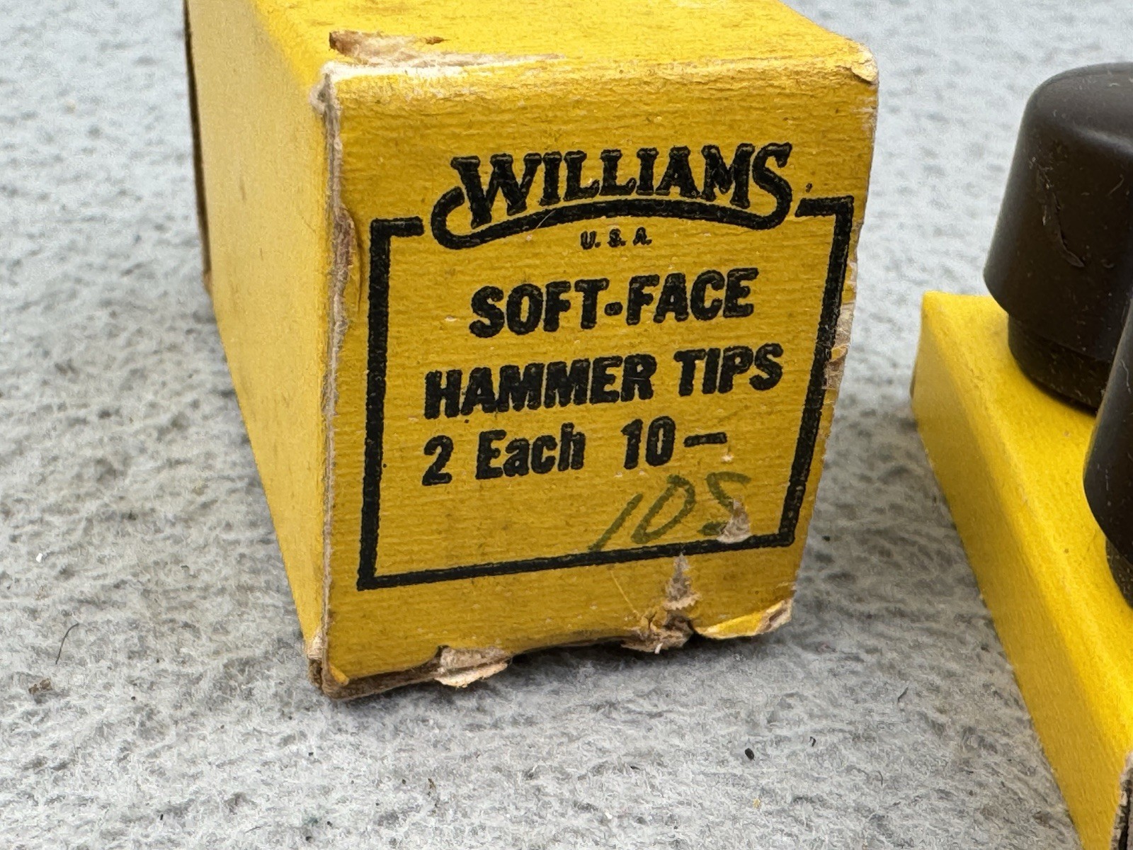 Williams HSF-10-S Soft-Face Hammer Tips NOS USA