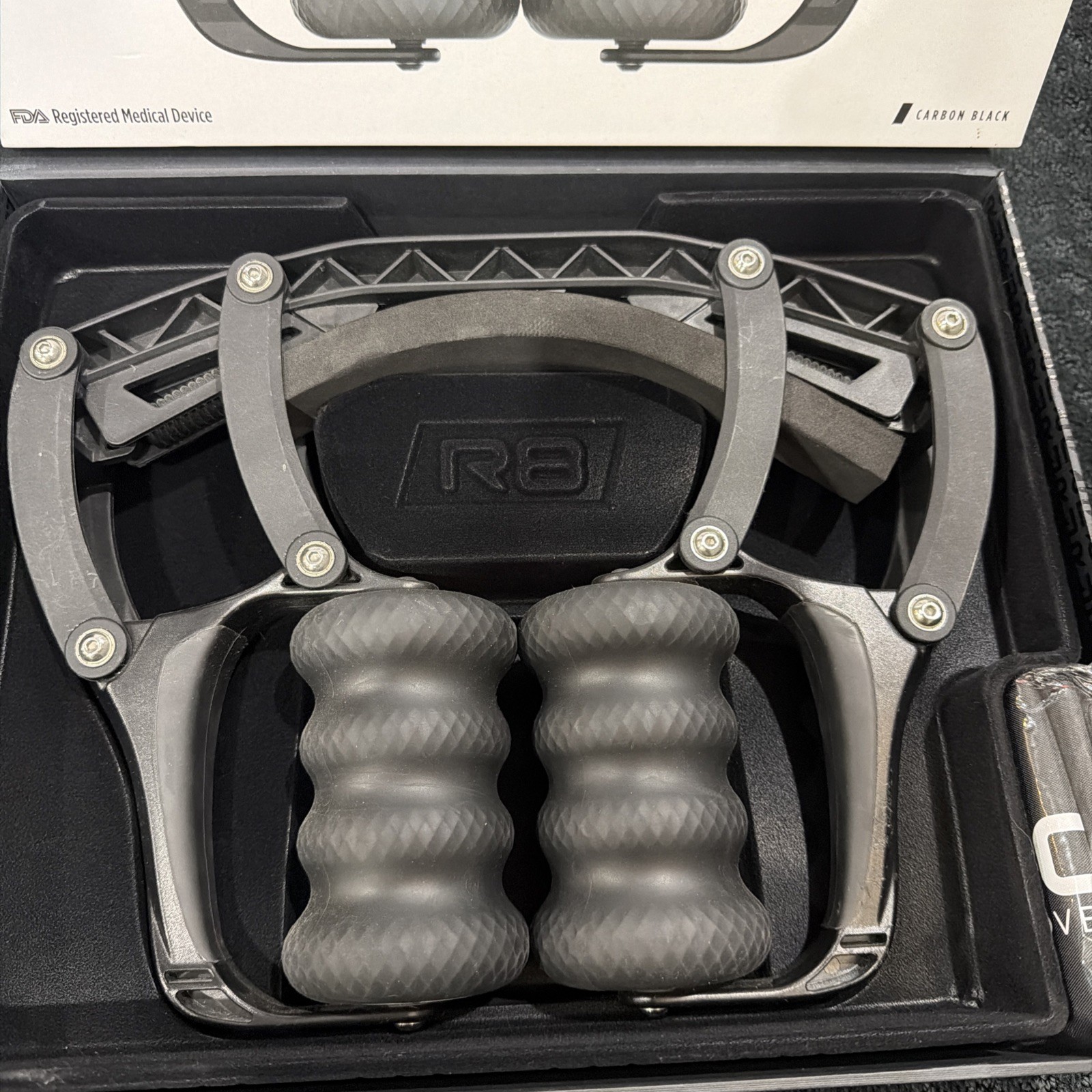 Roll Recovery R8 Deep Tissue Massage Roller w/Additional Super Plush Insert