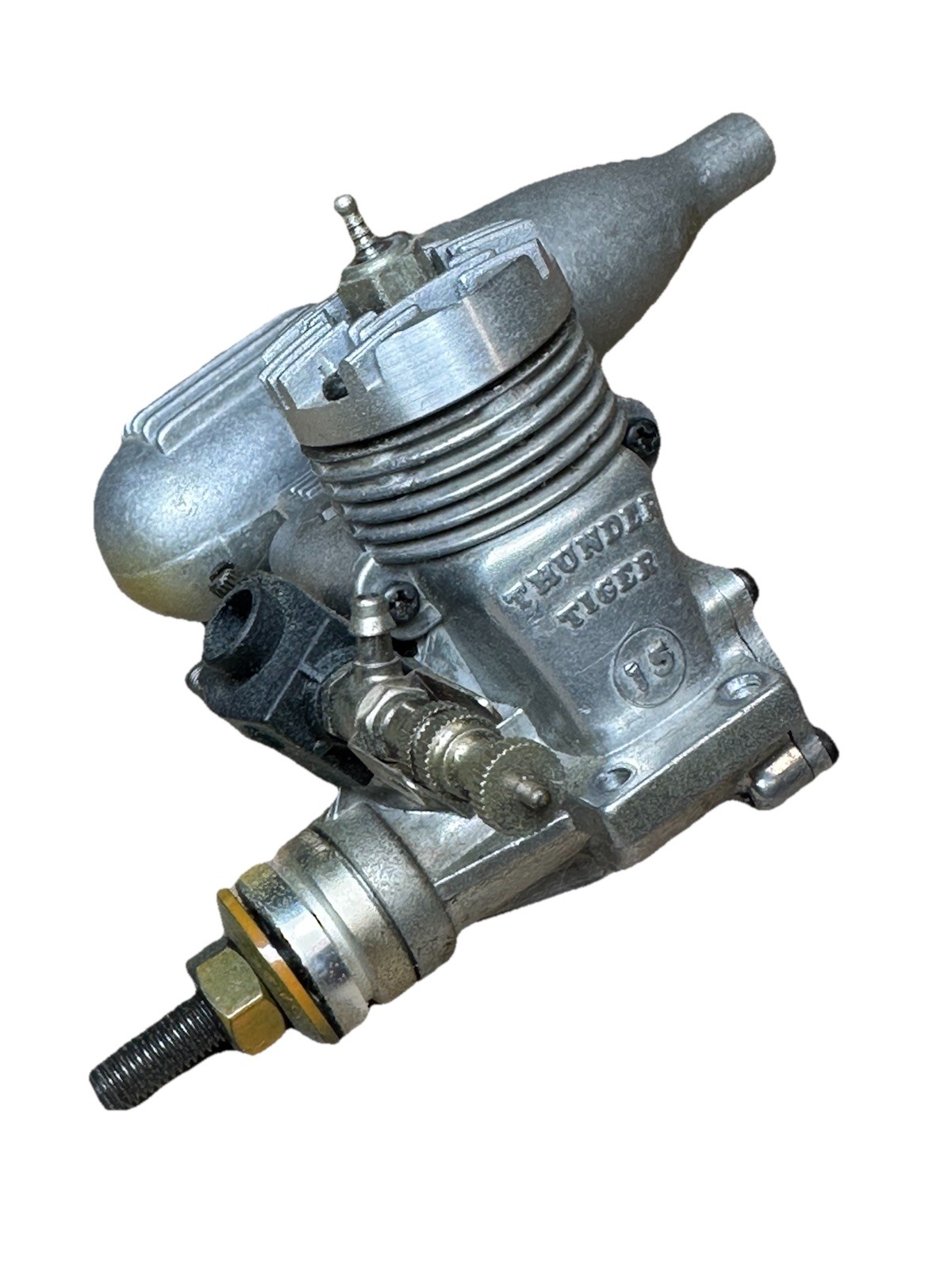 Thunder Tiger GP-15 Glow Engine (.15 cu in / 2.5cc) With Muffler – Taiwan