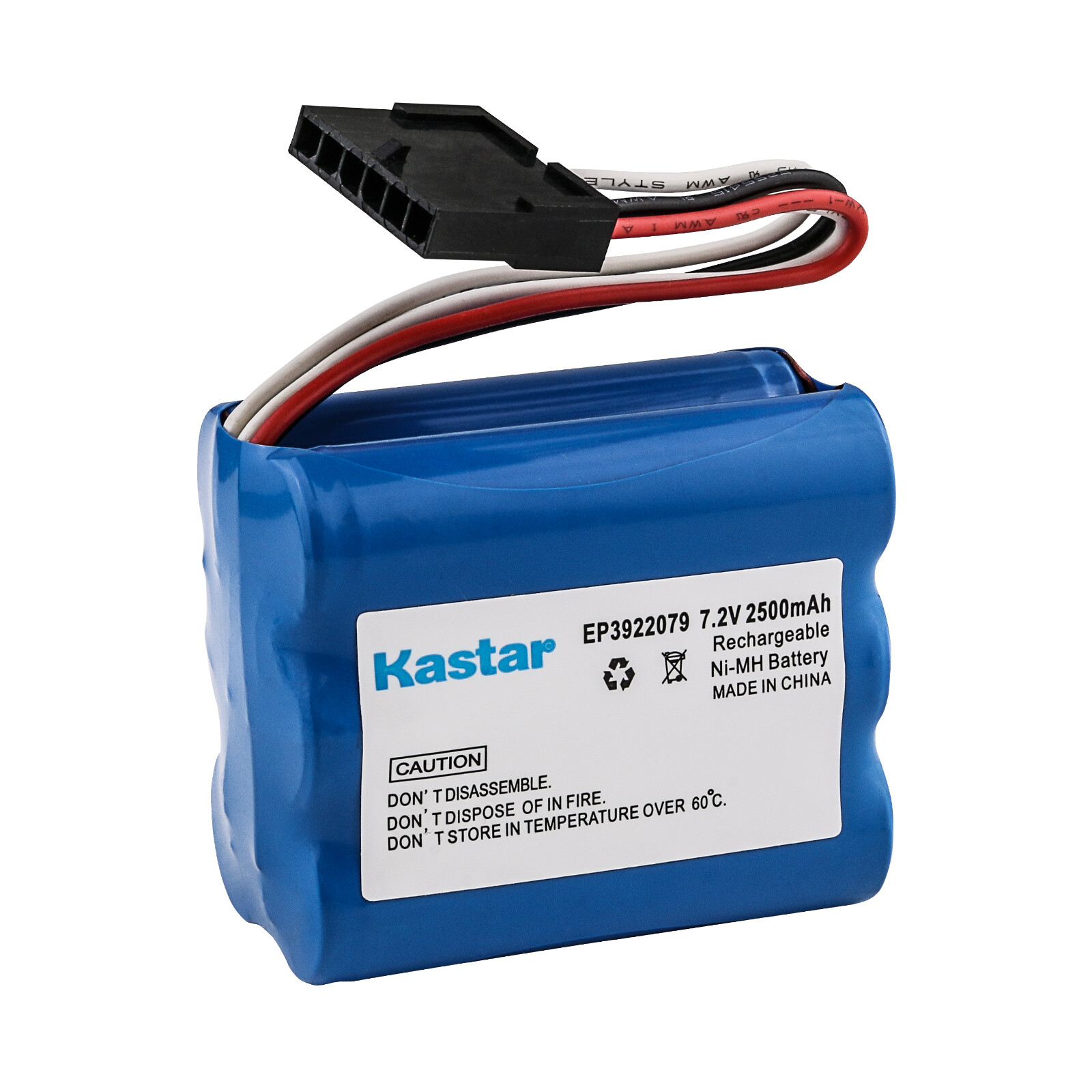 Kastar Nickel Metal Hydride Battery 7.2V 2500mAh for Keeler Headlamp 250AFH6YMXZ